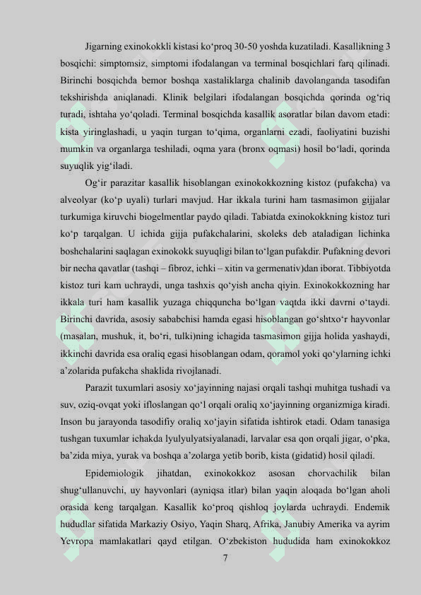 Exinokokkoz kasalligi patomarfologiyasi 7