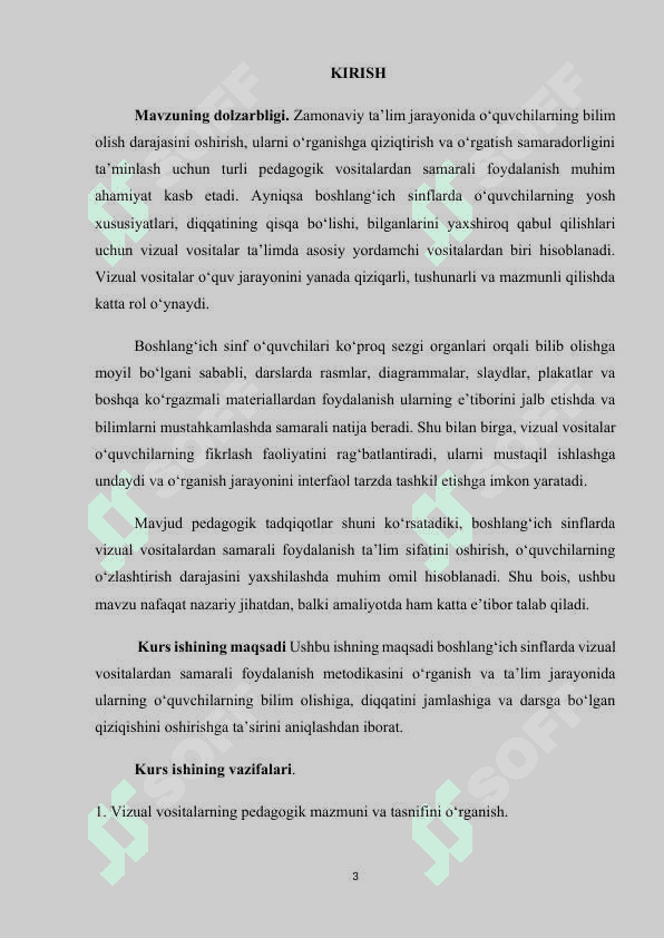 BOSHLANG‘ICH SINFLARDA VIZUAL VOSITALARDAN SAMARALI FOYDALANISH 3