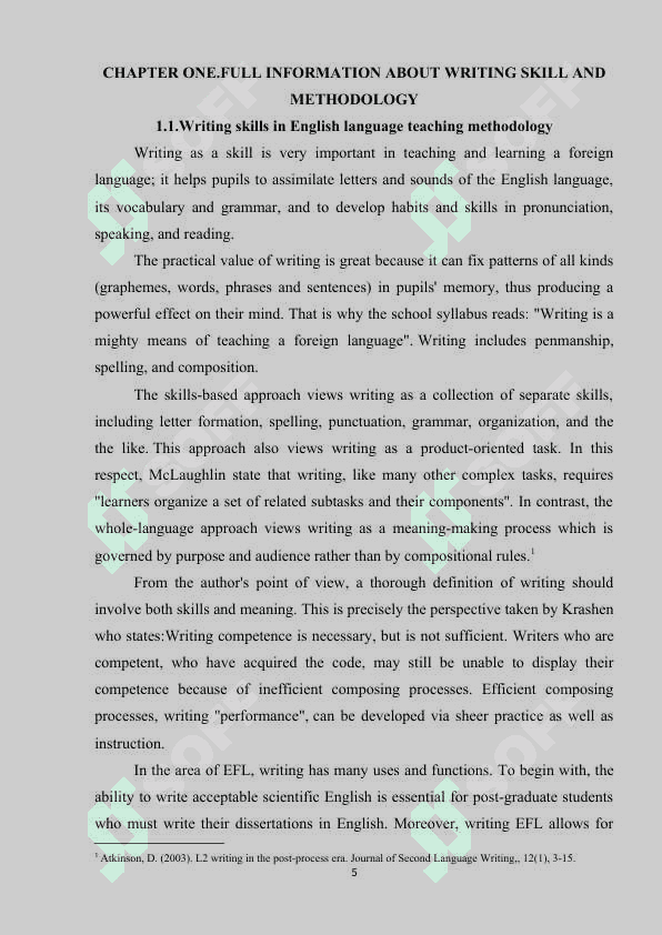 DEVELOPING WRITING SKILLS THROUGH GUIDED WRITING 5