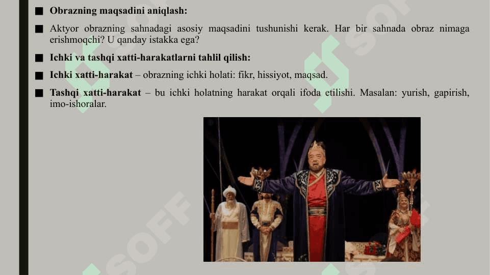 Xatti-harakat tahlili sahnalashtirish jarayonida 3