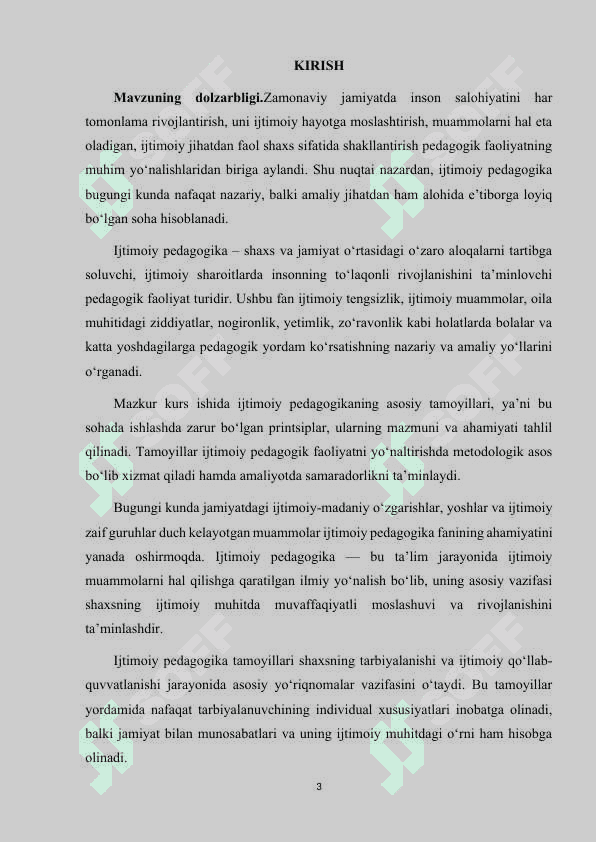 IJTIMOIY PEDAGOGIKA TAMOYILLARI 3