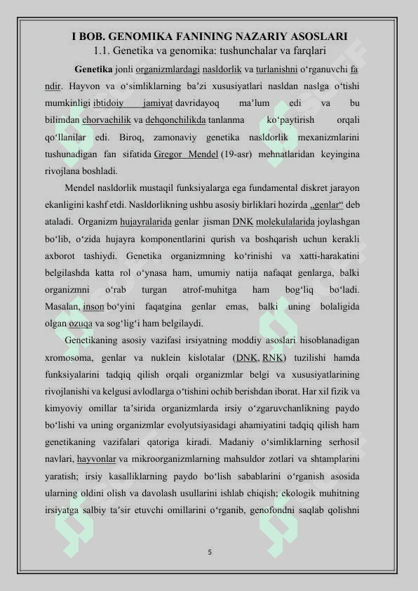 Genomikani turli kasaliklarni davolashdagi oʻrni 5