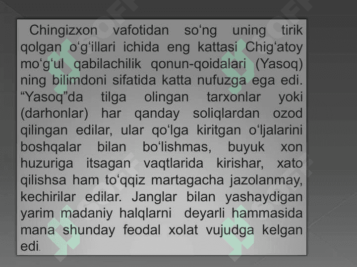 AMIR TEMUR DAVRI TARIXSHUNOSLIGI 3