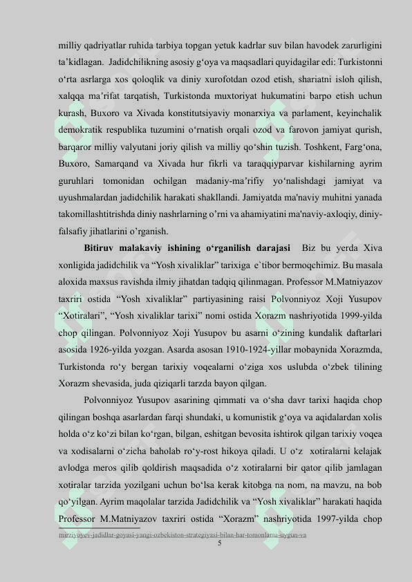 Yosh Xivaliklar faoliyati 3