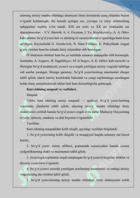 Qadimgi so‘g‘d yozuvlari: mazmuni va tarixiy manba sifatidagi  ahamiyati 5