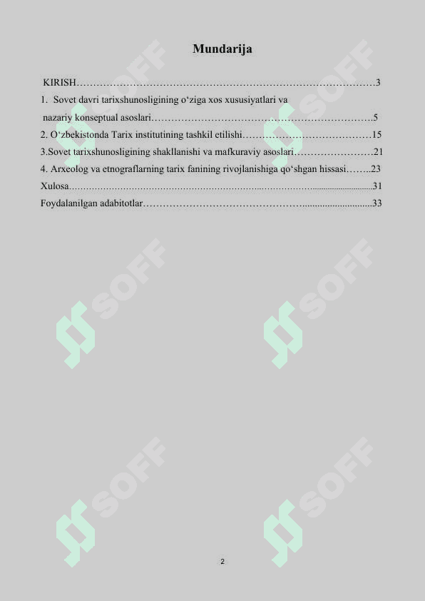 SOVET TARIXSHUNOSLIGINING O‘ZBEKISTON TARIXINI O‘RGANISHGA TA’SIRI 2