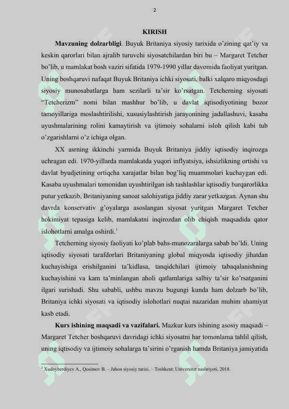 Buyuk Britaniyada M .Tetcherning ichki siyosati 3