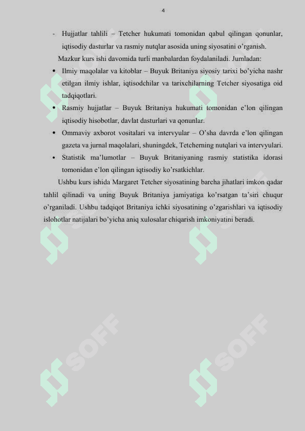 Buyuk Britaniyada M .Tetcherning ichki siyosati 5