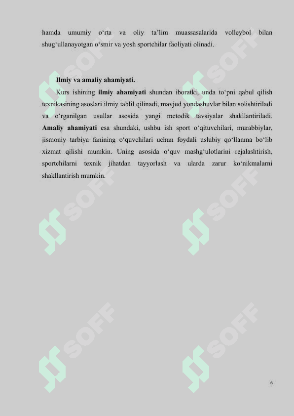 Volleybolda to‘p qabul qilishning nazariy asoslari 6