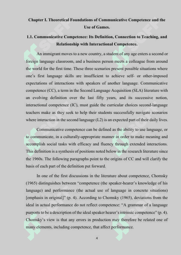 The use of games in the process of forming the communicative competence of secondary school students 4