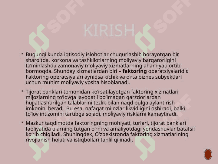 Tijorat banklarining faktoring operatsiyalari 4