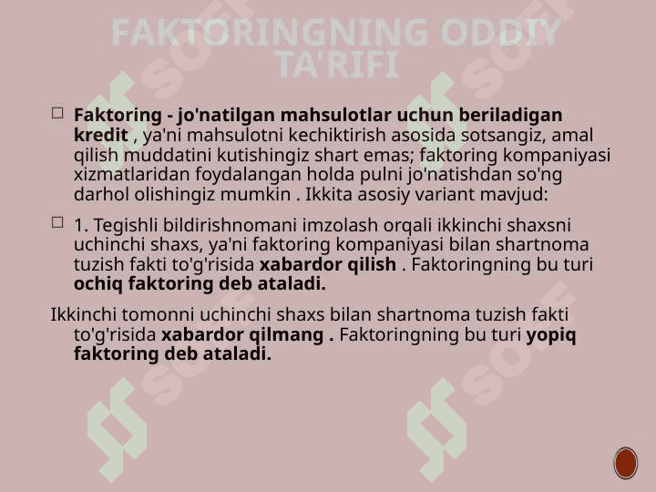 Tijorat banklarining faktoring operatsiyalari 5