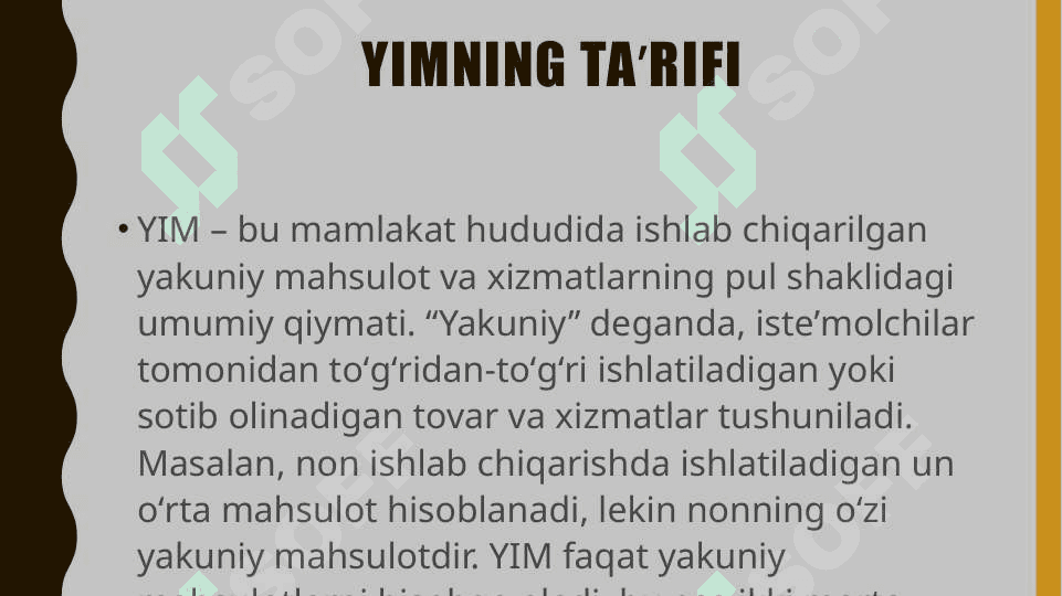 Yalpi ichki mahsulot 3
