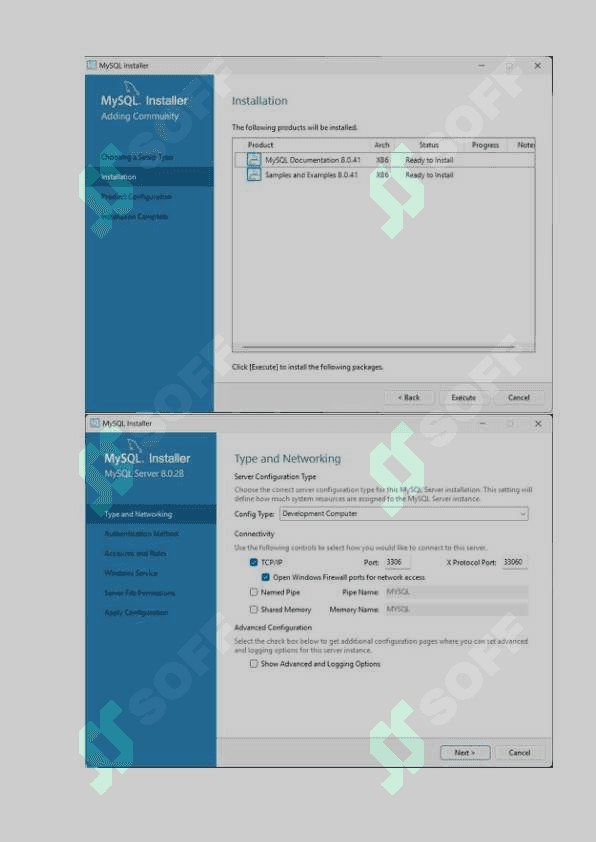 MySql o'rnatish, jadval va mohiyat aloqa diagrammasini tuzish, mysqlda baza yaratish 6