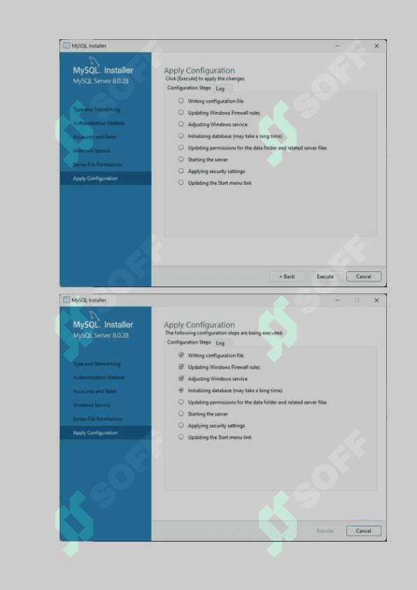 MySql o'rnatish, jadval va mohiyat aloqa diagrammasini tuzish, mysqlda baza yaratish 8