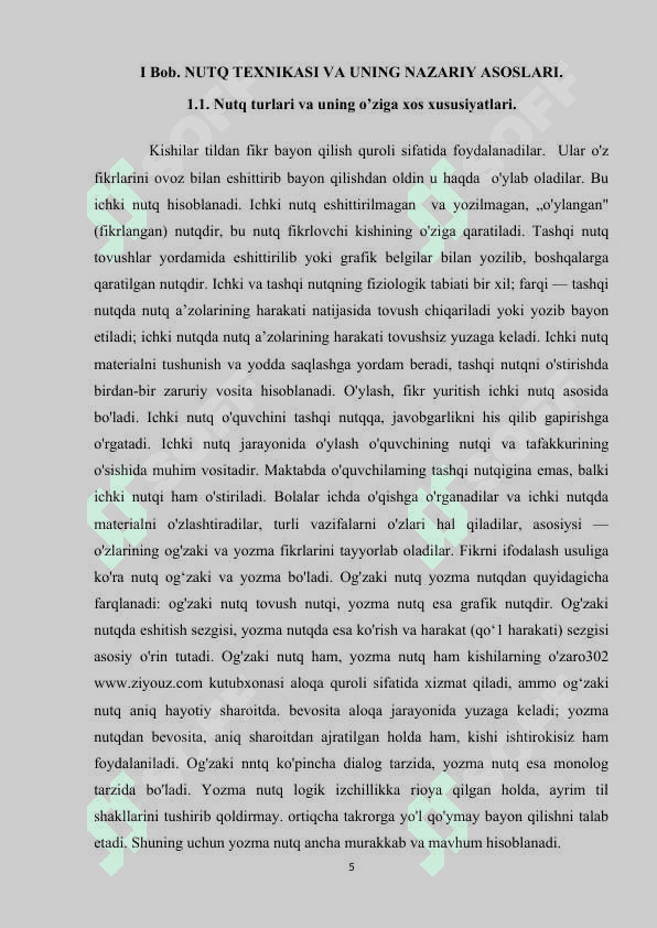 Savod o'rgatish davri yozuv darslarida nutq o'stirish 5