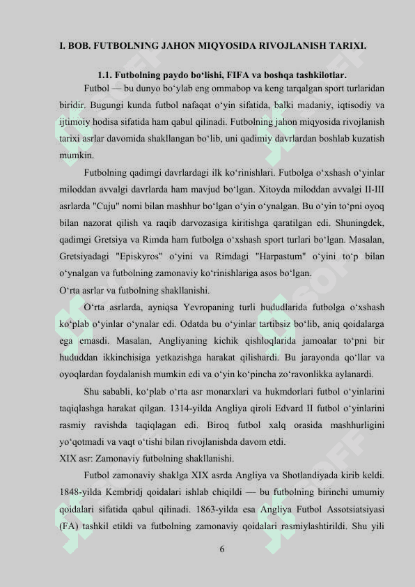 O‘zbekistonda futbolning rivojlanish tarixi. 6