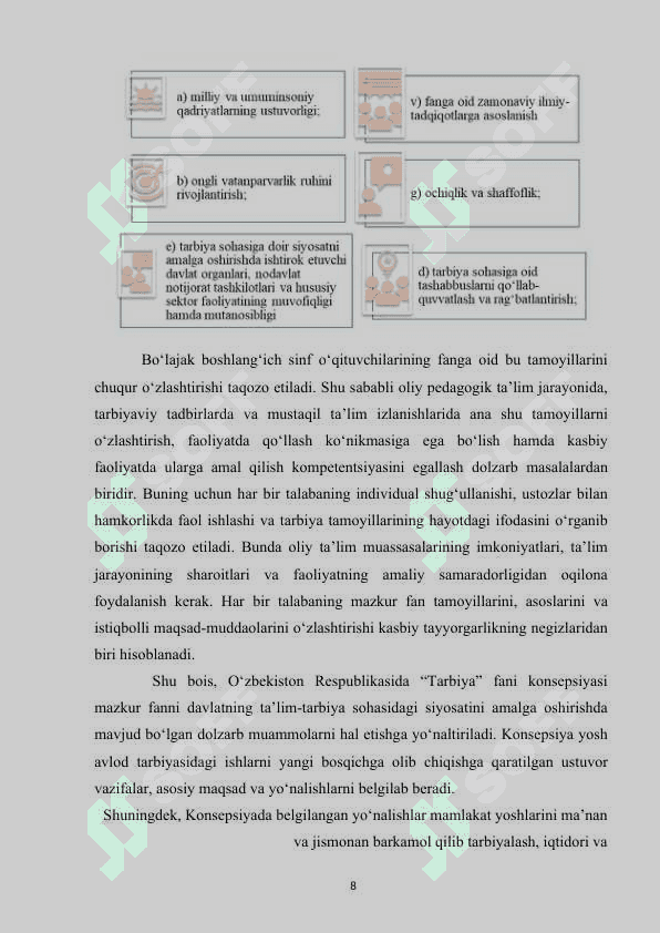 Tarbiya fanini o'qitishda individual uslublar 8