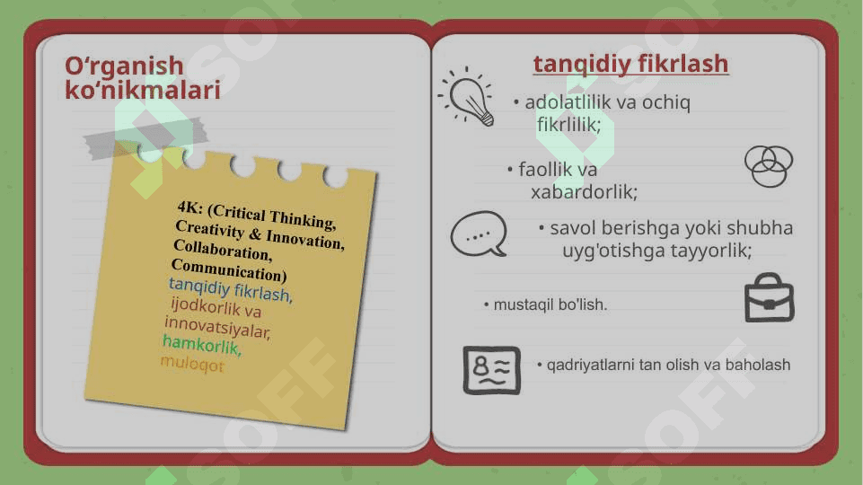 Oʻquvchilarda XXI asr koʻnikmalarini shakllantirish 5