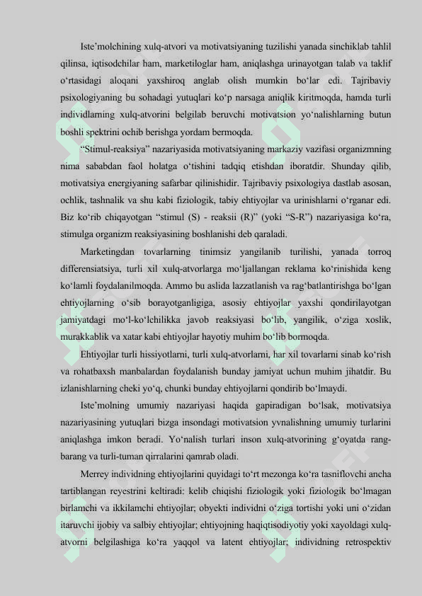 Strategik marketing 7