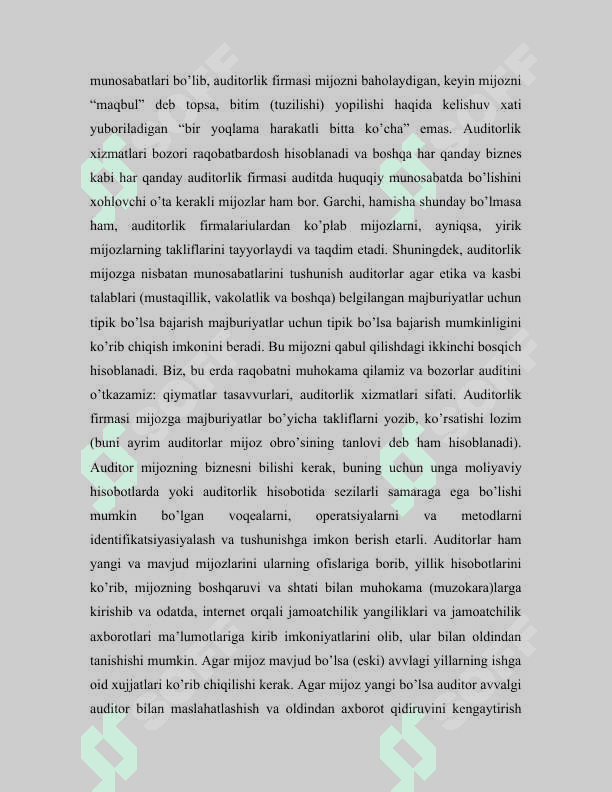 Buxgalteriya hisobi va auditi fanidan 4