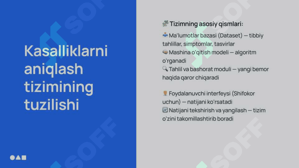 Kasaliklarni aniqlashda zamonaviy hisoblash vositalari 8