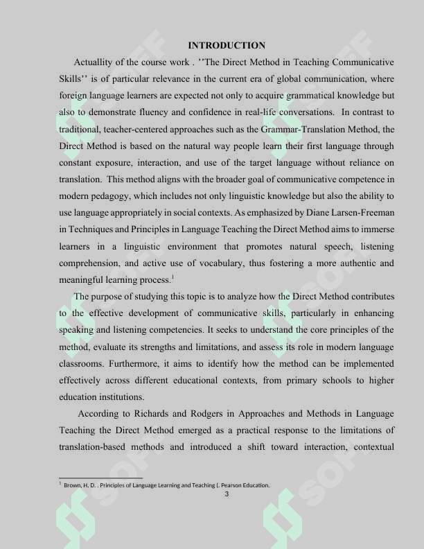 The  direct method in teaching communicative skills 3