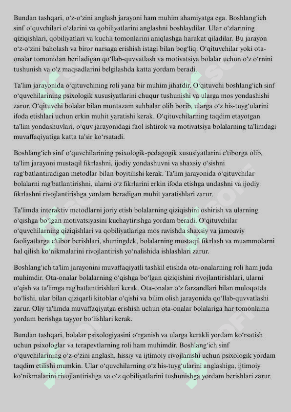 Boshlang'ich sinflarda matematika o'qitishda kasr tushunchasi 
elementlarini o'rgatish metodikasi 7