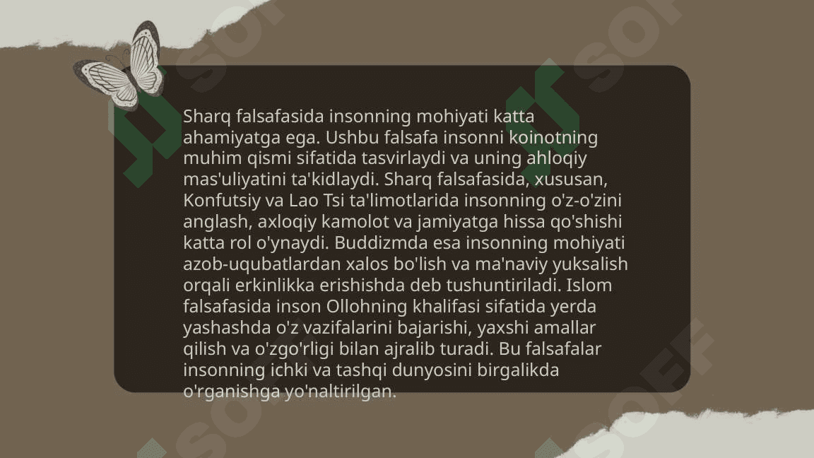 Sharq va G‘arb falsafasida inson masalasi 3
