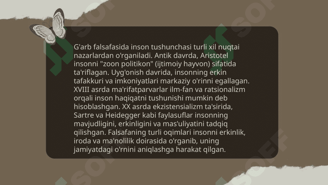 Sharq va G‘arb falsafasida inson masalasi 4