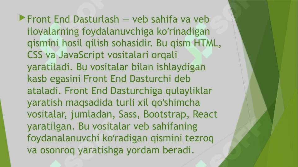 Web dasturlash:HTML,CSS va JavaScript 5