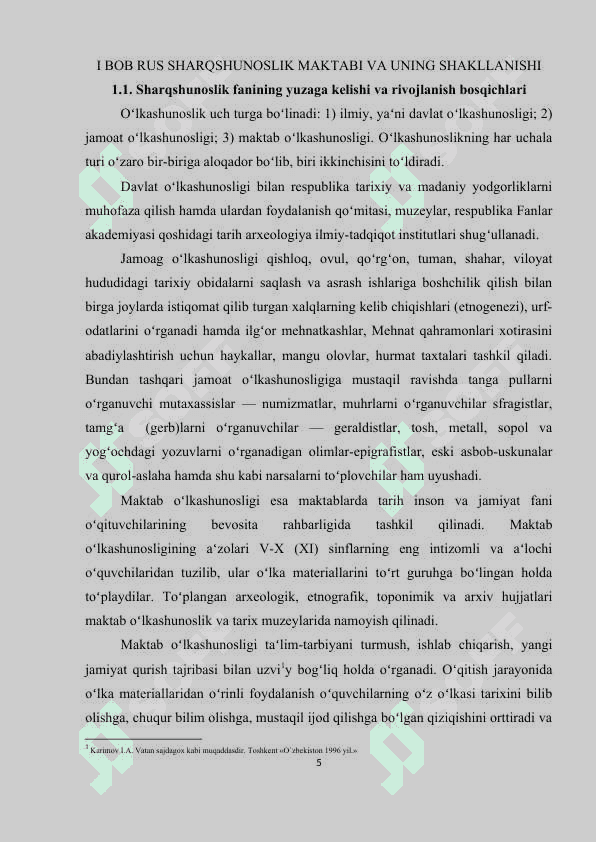 RUS SHARQSHUNOS OLIMLARINING O'RTA OSIYO TARIXINI O'RGANISHGA QO'SHGAN HISSASI 4
