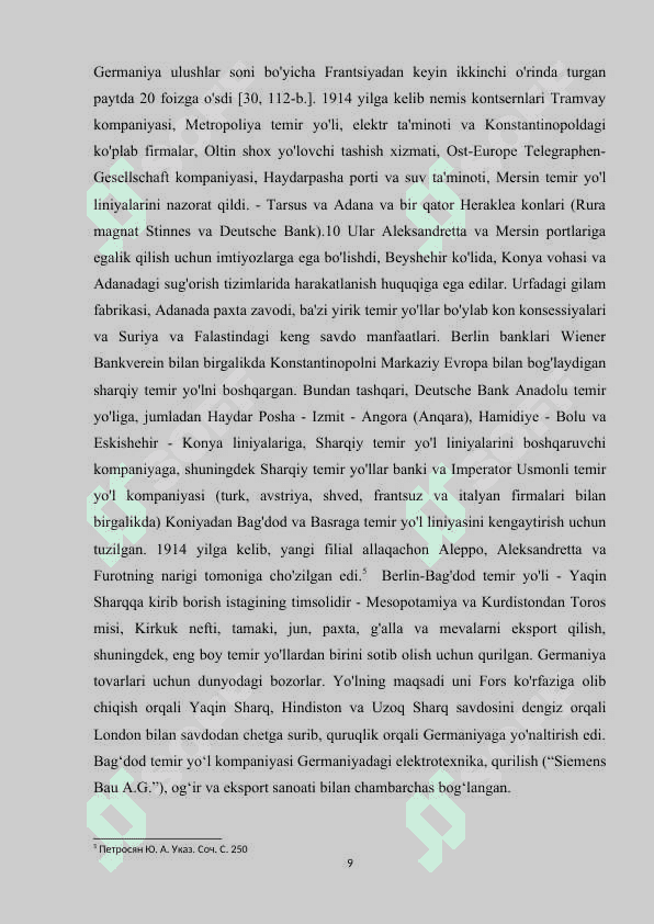 TURKIYA BIRINCHI JAHON URUSHI YILLARIDA 8