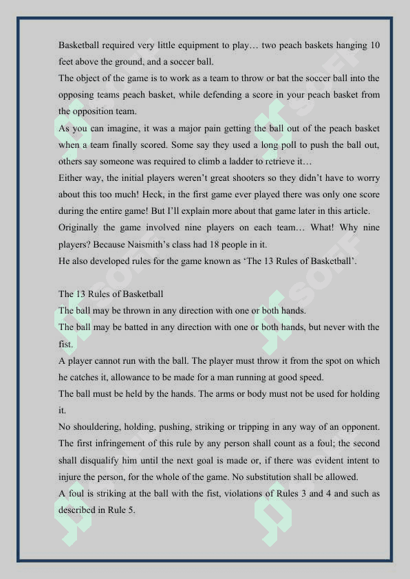 THE HISTORY OF BASKETBALL 4