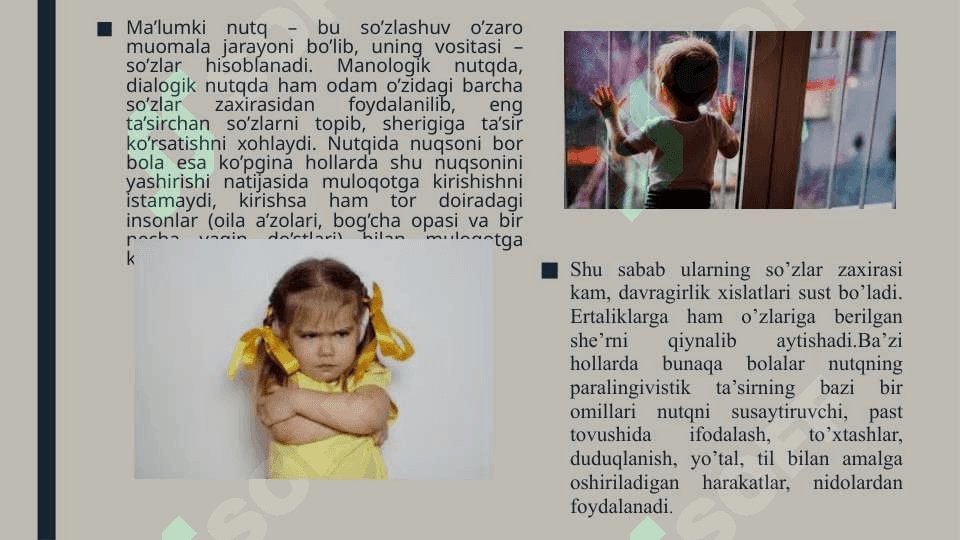 O’zbekiston Respublikasida jismoniy va ruhiy rivojlanishida nuqsoni bo’lgan bolalar va o’smirlarning ijtimoiy himoyasi 5