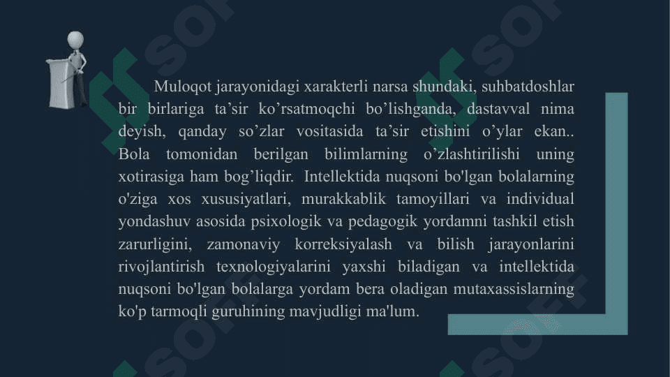 O’zbekiston Respublikasida jismoniy va ruhiy rivojlanishida nuqsoni bo’lgan bolalar va o’smirlarning ijtimoiy himoyasi 6