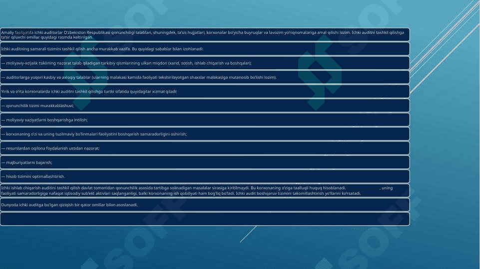 ichki audit tushunchasi,maqsad va vazifalari 2