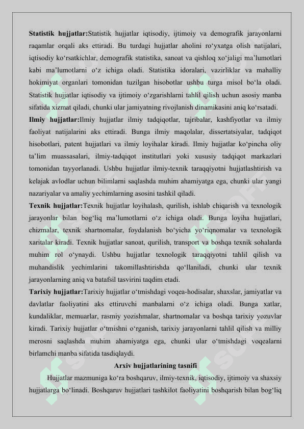 Arxiv hujjatlarining ilmiy-amaliy qiymati 25 3