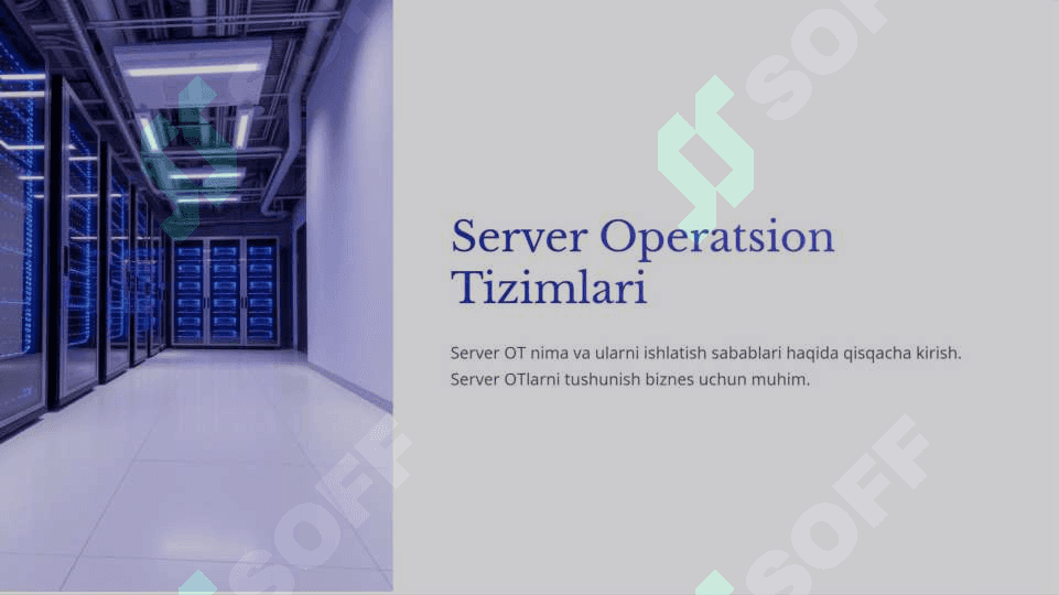Server operatsion tizimlari 3