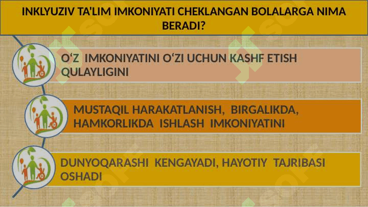 Imkoniyati cheklangan bolalarni o'qitishda ta'lim metodlari va vositalari 3