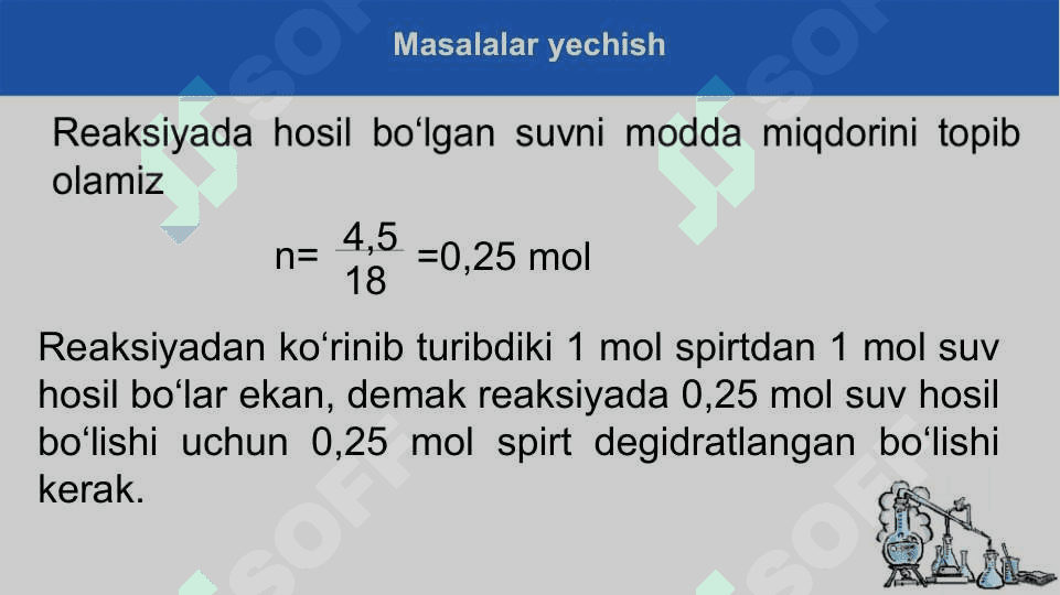 Alkenlarga doir masala va mashqlar yechish 7