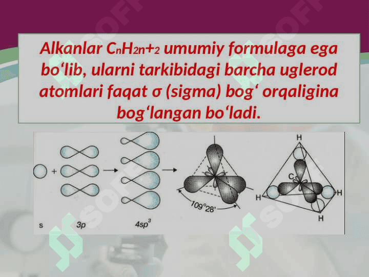 Alkanlarning umumiy formulasi va gomologik qatori. Ratsional nomenklatura 3