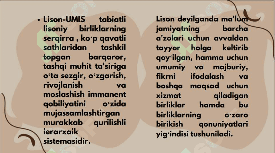lisoniy ziddiyat va lisoniy tasnif va ularning turlari 3