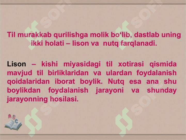 MATNNI LISONIY VA NUTQIY BIRLIKLARI 2