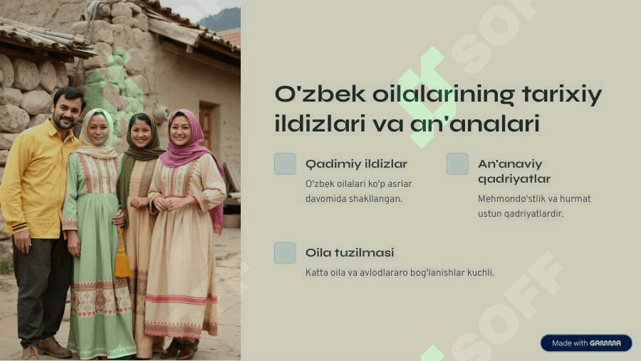 Oilaviy qadryatlar 3