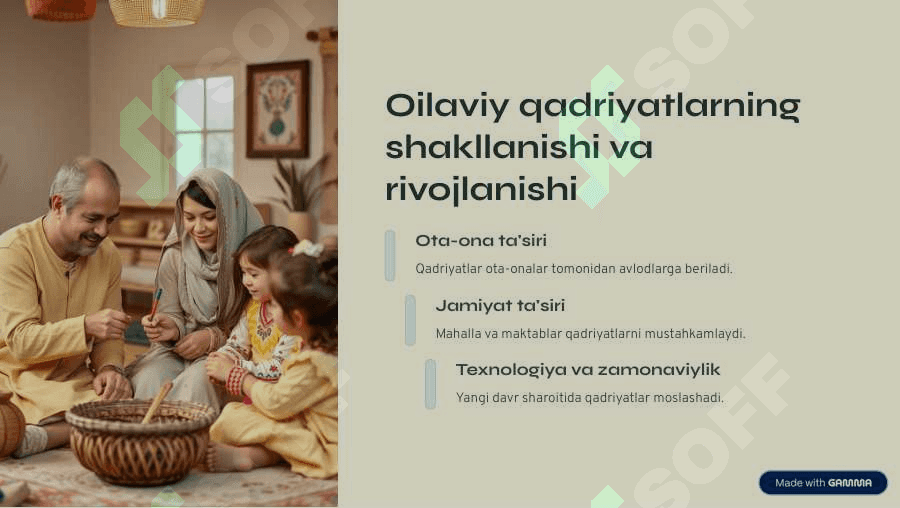 Oilaviy qadryatlar 4