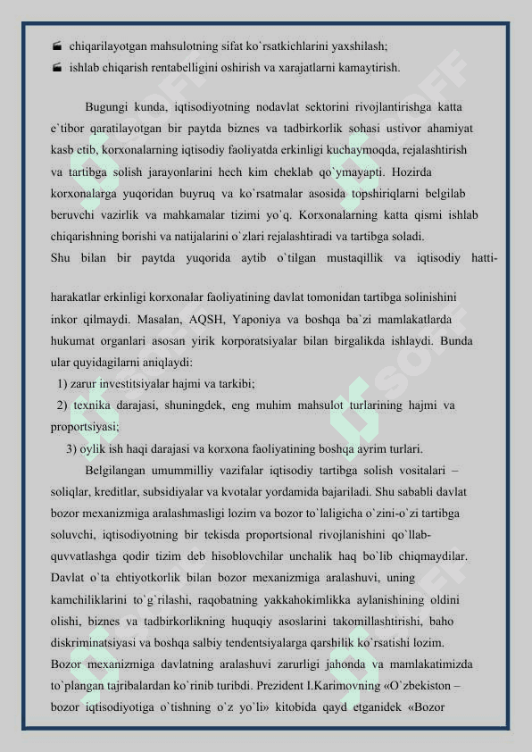 XIZMAT KO’RSATISH KORXONALARINI STRATEGIK BOSHQARUV JARAYONIDA STRATEGIYANI MOHIYA VA O’RNI 8