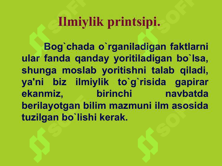 Elementar matematik tasavvurlarni shakllantirish jarayonining natijalari va tahlili t.ppt 3