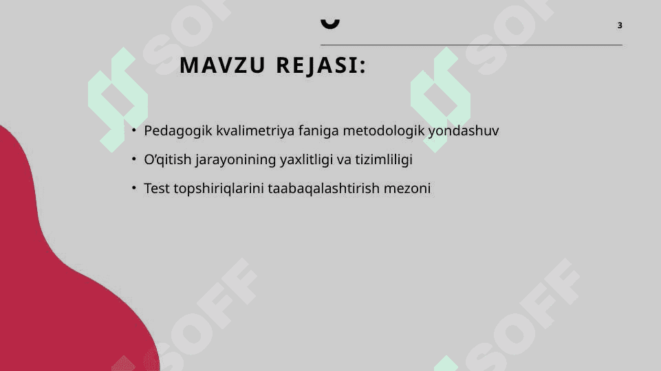 PEDAGOGIK KVALIMETRIYA FANINING NAZARIY METODOLOGIK ASOSLARI 3