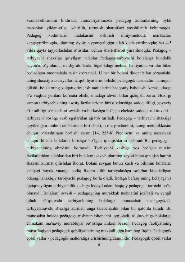 MAHORATLI PEDAGOGNI O‘QITISHDA KASBIY KOMPITENSIYASINI RIVOJLANTIRISH.docx 7